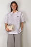 Rotate - Top - Jersey Polo - Orchid Ice