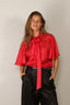 Francoise - Blouse - Alessa - Red