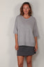 Lisa Yang - Top - Camille - Dove Grey