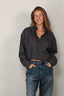 Johny - Blouse - Frankie Crop - Grey