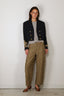 Ralph Lauren - Jacket - Double Breasted Cropped Wool Jacket - Navy