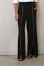 Tibi - Broek - Nylon Zipper Trouser - Black