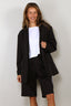 Tibi - Blazer - Tech Suiting Anorak Blazer - Black