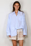 BYLOTTE Studios - Blouse - Elle Shirt - Blue / White Striped
