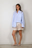 BYLOTTE Studios - Blouse - Elle Shirt - Blue / White Striped