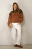 SAGE AND IVY - Sweater - Sigrid - Green / Camel