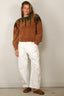 SAGE AND IVY - Sweater - Sigrid - Green / Camel