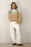SAGE AND IVY - Sweater - Sigrid - Mint / Camel Light