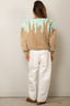 SAGE AND IVY - Sweater - Sigrid - Mint / Camel Light