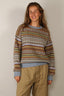 &Daughter - Trui - Lorne Oversized Fairisle Crewneck - Vintage Multi