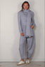 RAE - Sweater - Josephine With Scarf - Grey