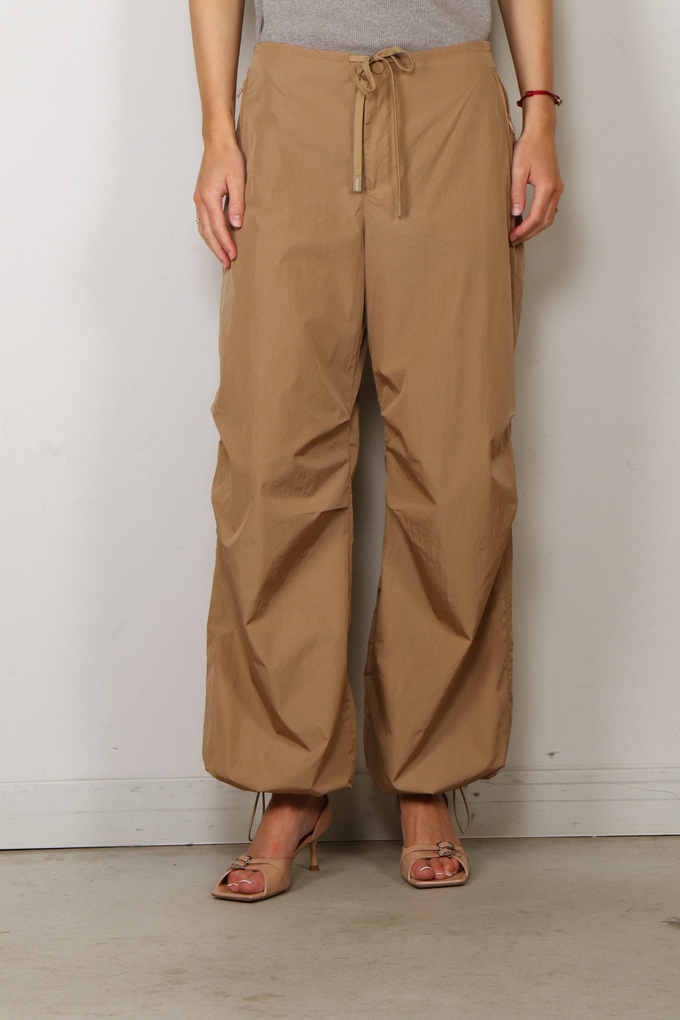 Shop Ralph Lauren - Broek - Parachute Pant - Cafe Tan - BYLOTTE