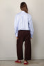 Johny - Blouse - Frankie - White/Blue Stripe