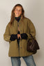 &Daughter - Sjaal - Argyle Foulard - Dark Navy / Holly / Smalt / Poppy