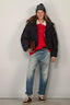 Ralph Lauren - Jas - Woven Puffer Coat - Black
