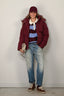 Ralph Lauren - Jas - Woven Puffer Coat - Classic Wine