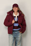 Ralph Lauren - Jas - Woven Puffer Coat - Classic Wine