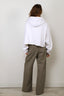 Golden Goose - Hoodie - Star W's Oversize Cropped Hoodie - Vintage Grey Melange