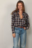 Ralph Lauren - Blouse - Woven Shirt - Brown Blue Multi