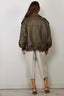 Halfboy - Jacket - Smooth Leather Bomber - Green