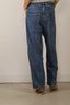 Chimala - Jeans - Width Denim Waist Adjust Pants - Dark Distress
