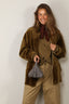 Arma - Jacket - Alia Merino Velvet - Dark Olive