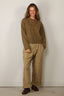 Chimala - Jeans - Chino Cloth Italian Military Trousers - Beige