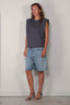 RAE - Top - Hannah Sleeveless Sweat - Charcoal