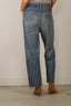 Chimala - Jeans - Selvedge Denim Wide Tapered Cut - Medium Vintage