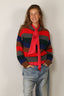 &Daughter - Trui - Sora Slouch Crew - Multi stripe