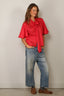 Francoise - Blouse - Alessa - Red