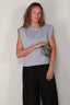 RAE - Top - Hannah Sleeveless Sweat - Grey
