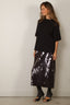 RÓHE - T-Shirt - Oversized Merino T-Shirt - Anthracite Melange