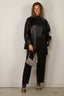 RÓHE - Broek - Mies Cigarette Leg Tailored Trousers - Black