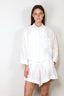 RAE - Blouse - Nikki Linen - Off White