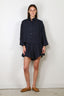 RAE - Blouse - Nikki Linen - Indigo