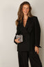 RÓHE - Blazer - Fitted Tuxedo Blazer - Black
