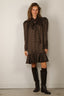 Francoise - Jurk - Arabella - Brown