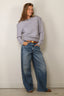 RAE - Sweater - Josephine With Scarf - Grey