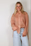 Golden Goose - Blouse - Journey W's Over Shirt - Dusty Coral