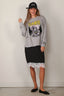 Ganni - Sweater - Basic Cotton Jersey Longsleeve Teddy Forest - Paloma