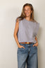 RAE - Top - Montana Sleeveless Sweat - Grey