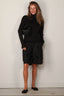 Ganni - Top - Merino Turtleneck W Lace Details - Phantom