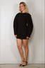 Rotate - Jurk - Fitted Tailored Dress - Black