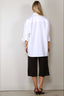 Golden Goose - Blouse - Journey W's Over Shirt With Pleated Bib Pollon Cotton Popline - White