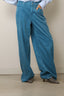 6397 - Jeans - Roomy - Corduroy - Turqoise