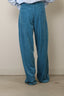 6397 - Jeans - Roomy - Corduroy - Turqoise