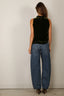 Forte_Forte - Top - Viscose/Silk Velvet Top - Woods