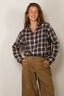 Ralph Lauren - Blouse - Woven Shirt - Brown Blue Multi