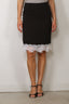 Rotate - Laceband Pencilskirt - Black Comb
